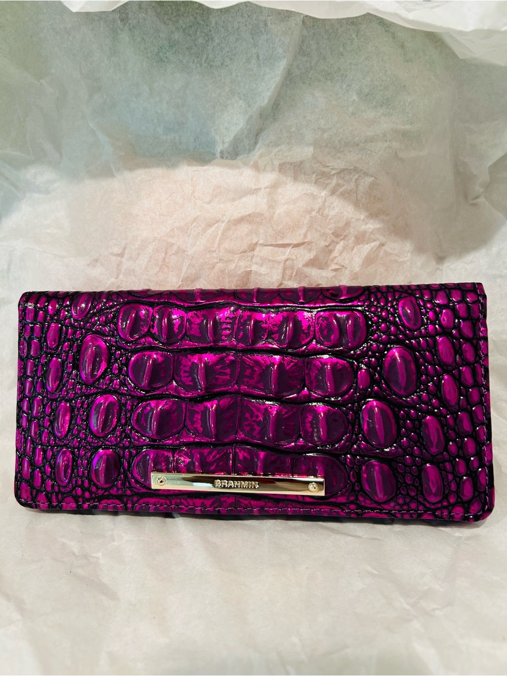 Brahmin Purple Potion Ady Wallet - Picture 4 of 8